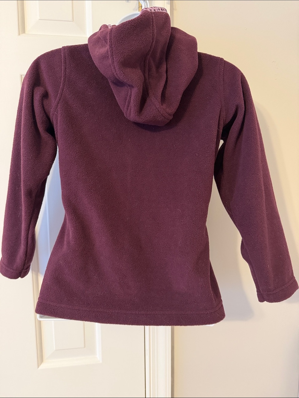 Lands End Girls Fleece Zip Up Jacket - Picture 2 of 5